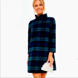 Tuckernuck Blackwatch Daphne
Dress Plaid Wool Blend Women's Size XS